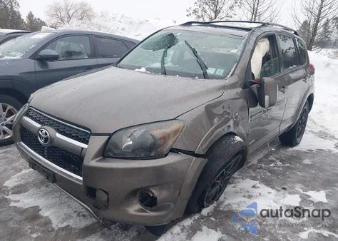 2009 Toyota Rav4 Limited z USA, uszkodzony, nr VIN 2T3BF31V09W021992